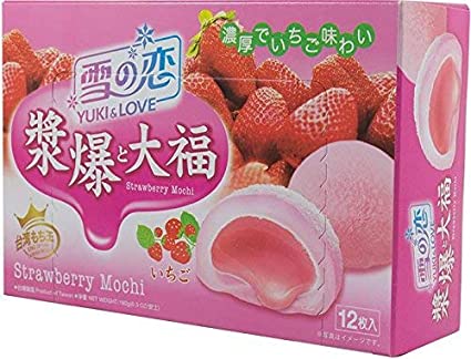 Yuki & Love Strawberry Mochi 180g – Only Filipino