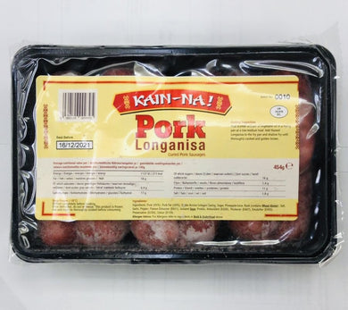 Kain-Na! Pork Longanisa 454g