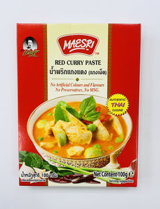 Maesri Red Curry Paste 100g