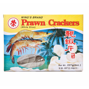 Wings Brand Prawn Crackers (White Slice) 227g